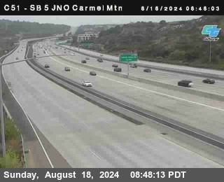 SB 5 at Carmel Mountain Rd.