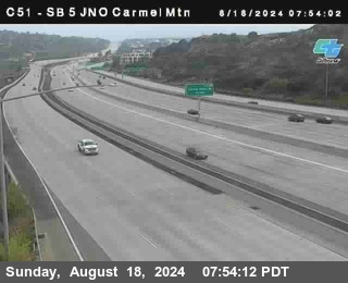 SB 5 at Carmel Mountain Rd.