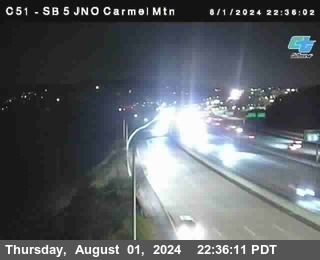 SB 5 at Carmel Mountain Rd.