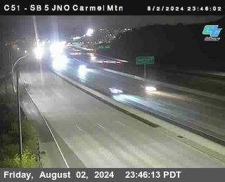 SB 5 at Carmel Mountain Rd.