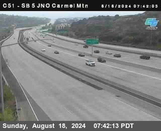 SB 5 at Carmel Mountain Rd.