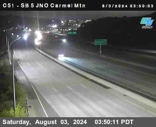 SB 5 at Carmel Mountain Rd.