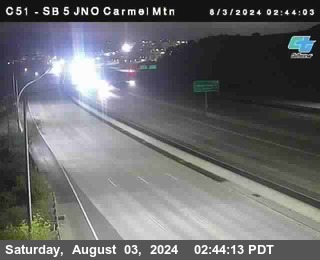 SB 5 at Carmel Mountain Rd.