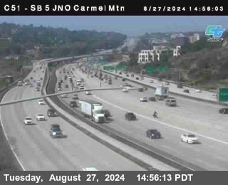 SB 5 at Carmel Mountain Rd.