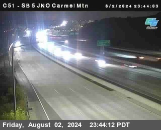 SB 5 at Carmel Mountain Rd.