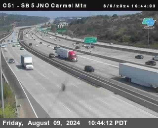 SB 5 at Carmel Mountain Rd.