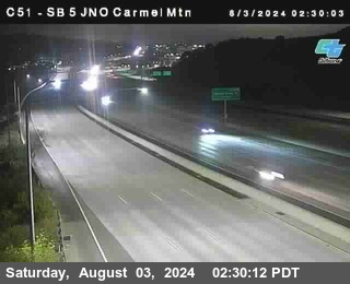 SB 5 at Carmel Mountain Rd.