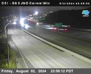 SB 5 at Carmel Mountain Rd.