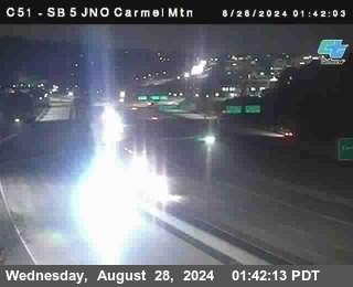 SB 5 at Carmel Mountain Rd.