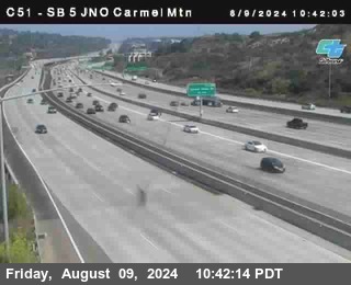 SB 5 at Carmel Mountain Rd.