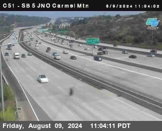 SB 5 at Carmel Mountain Rd.