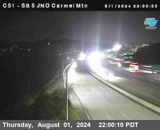 SB 5 at Carmel Mountain Rd.