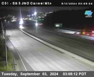 SB 5 at Carmel Mountain Rd.