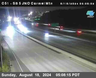 SB 5 at Carmel Mountain Rd.