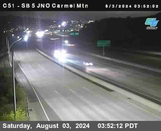 SB 5 at Carmel Mountain Rd.