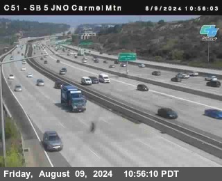 SB 5 at Carmel Mountain Rd.