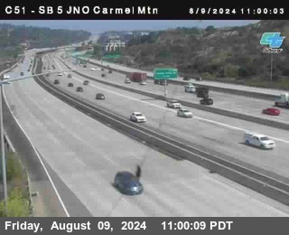 SB 5 at Carmel Mountain Rd.