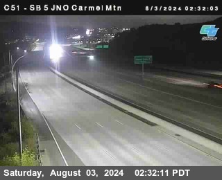 SB 5 at Carmel Mountain Rd.