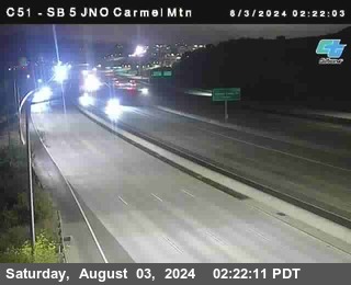 SB 5 at Carmel Mountain Rd.