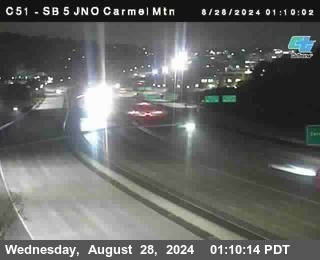 SB 5 at Carmel Mountain Rd.