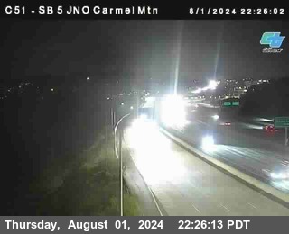 SB 5 at Carmel Mountain Rd.