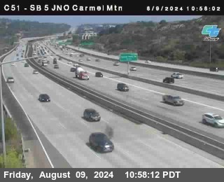 SB 5 at Carmel Mountain Rd.