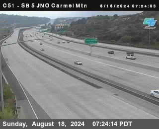 SB 5 at Carmel Mountain Rd.