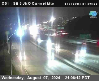 SB 5 at Carmel Mountain Rd.