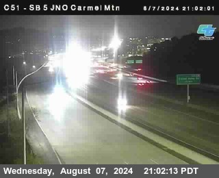 SB 5 at Carmel Mountain Rd.