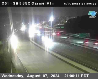 SB 5 at Carmel Mountain Rd.