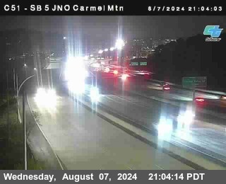 SB 5 at Carmel Mountain Rd.