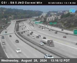 SB 5 at Carmel Mountain Rd.