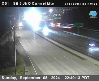 SB 5 at Carmel Mountain Rd.