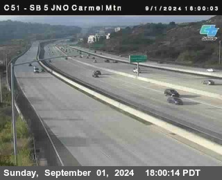 SB 5 at Carmel Mountain Rd.