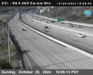 SB 5 at Carmel Mountain Rd.