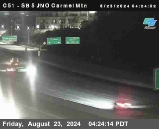 SB 5 at Carmel Mountain Rd.