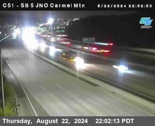 SB 5 at Carmel Mountain Rd.