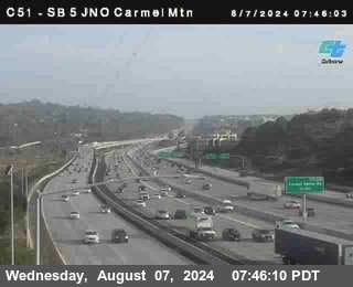 SB 5 at Carmel Mountain Rd.