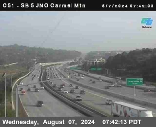 SB 5 at Carmel Mountain Rd.