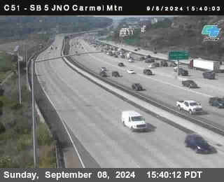 SB 5 at Carmel Mountain Rd.