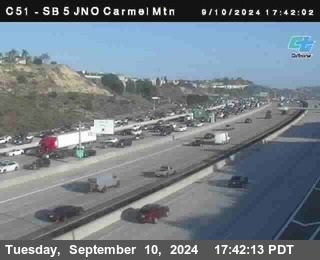 SB 5 at Carmel Mountain Rd.