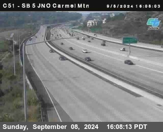 SB 5 at Carmel Mountain Rd.