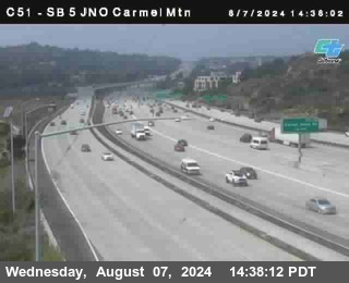 SB 5 at Carmel Mountain Rd.