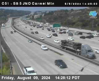 SB 5 at Carmel Mountain Rd.