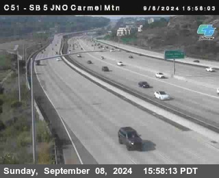 SB 5 at Carmel Mountain Rd.