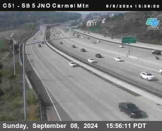 SB 5 at Carmel Mountain Rd.