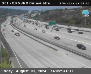 SB 5 at Carmel Mountain Rd.