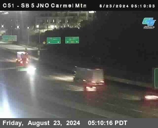 SB 5 at Carmel Mountain Rd.