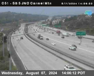 SB 5 at Carmel Mountain Rd.