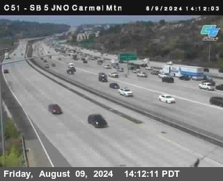 SB 5 at Carmel Mountain Rd.